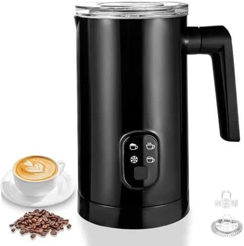 Нов Уред за разпенване /затопляне на мляко Млечна пяна за секунди Кафе