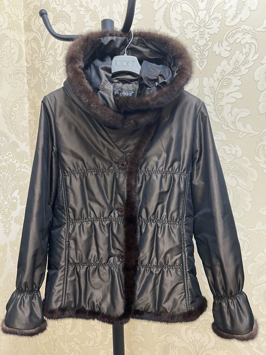 Куртка женская с норкой