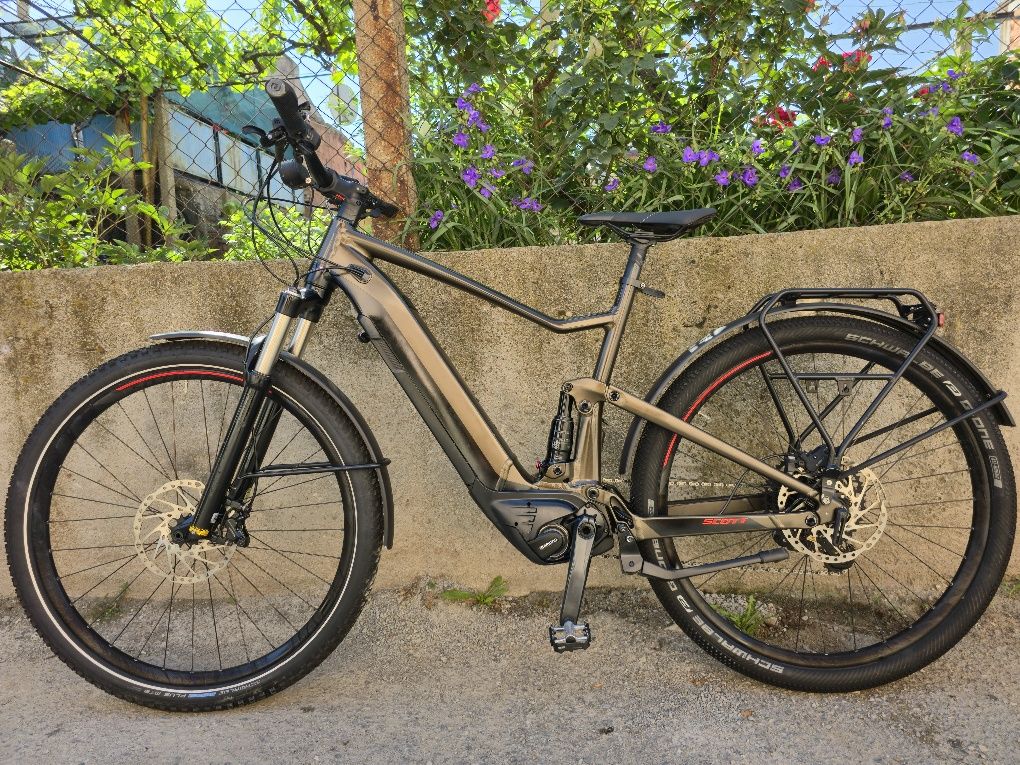 Електрически Планински велосипед 29 цола Scott  Axis E ride 1x12 Shima