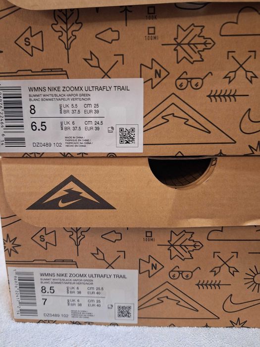 Дамски маратонки NIKE ZOOMX Ultrafly VIBRAM.Чисто нови.