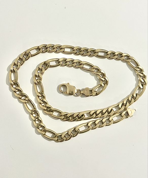 Lant de aur barbatesc de 18k stantat 750 model deosebit