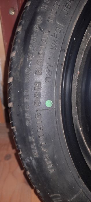 Rezerva slim T115/70 R16