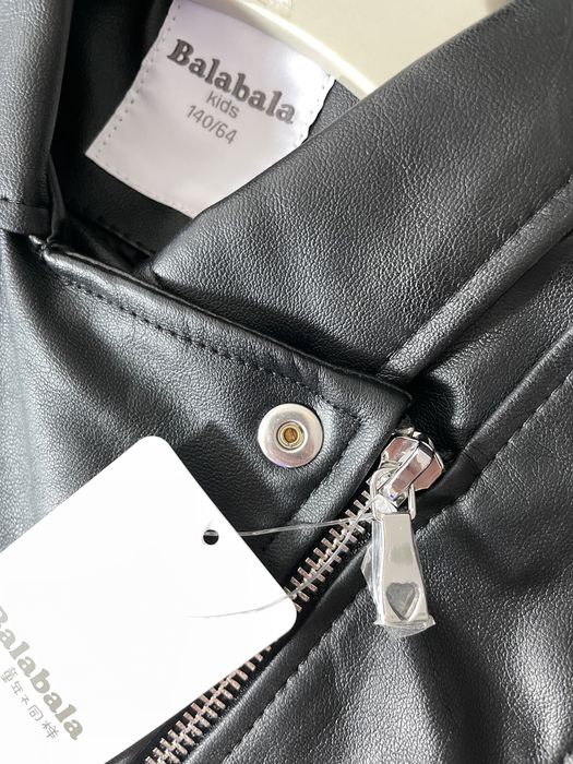 Кожено пролетно яке за момиче 8-9г.