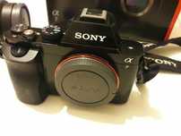 Безогледален фотоапарат Sony a7,обектив  FE50/1,8