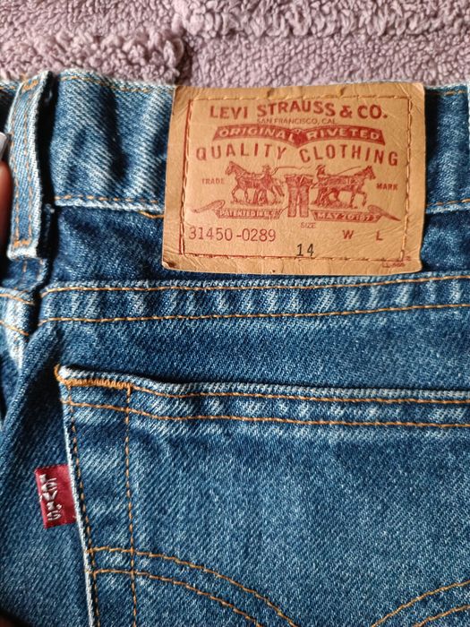 Джинсы Levi’s оригинал / прямые