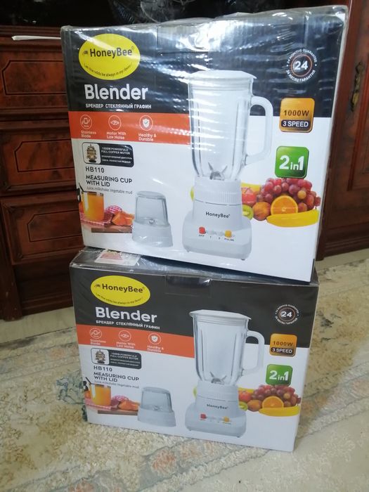 Новый стационарный блендер. Цена 15 000 тг.