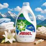 Ariel Mountain Spring – течен перилен препарат;