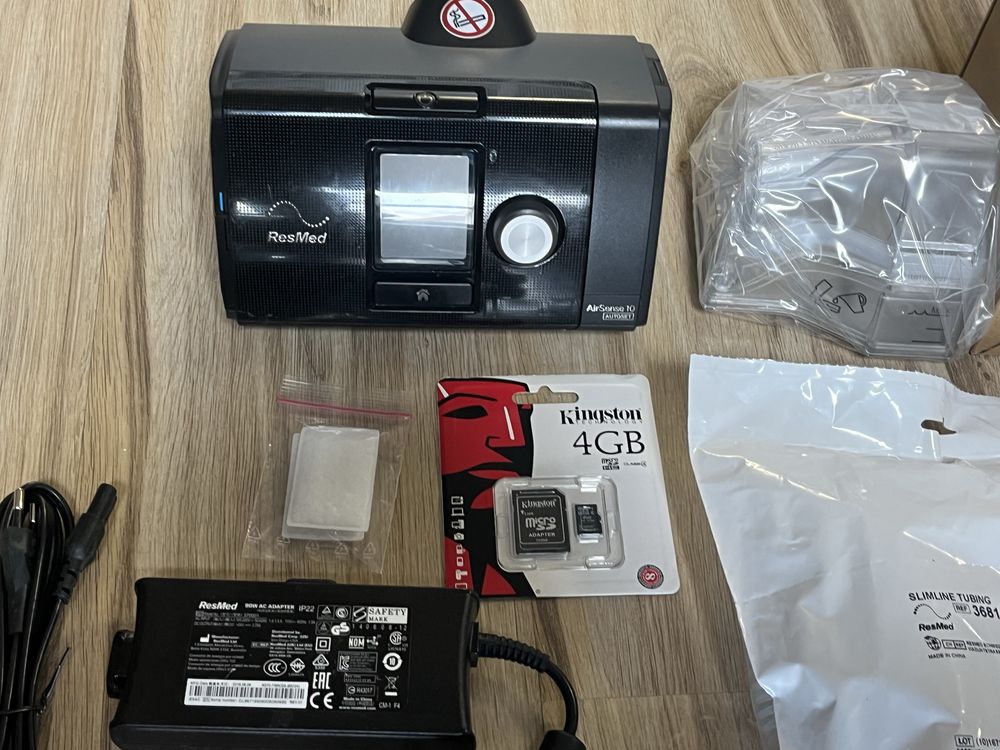 Aparat CPAP APAP Resmed 10 Autoset cu accesorii, garantie 3 luni