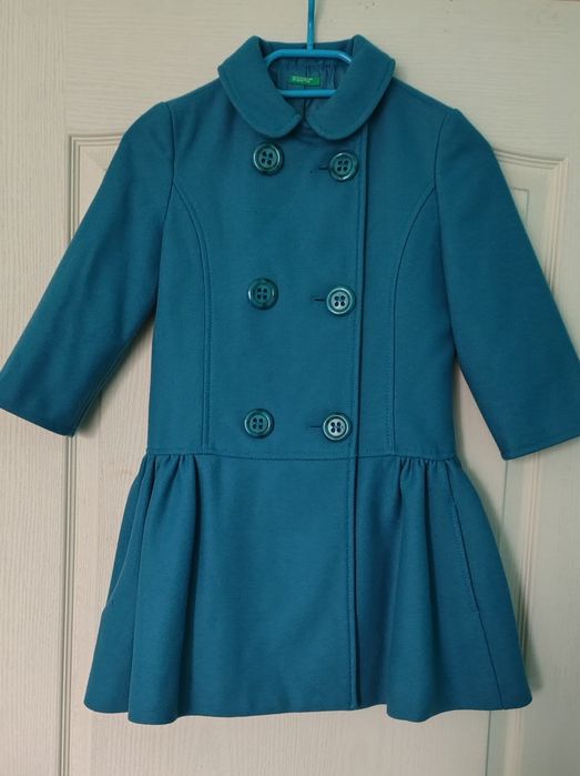 Палто Benetton - за момиче 8/9 години