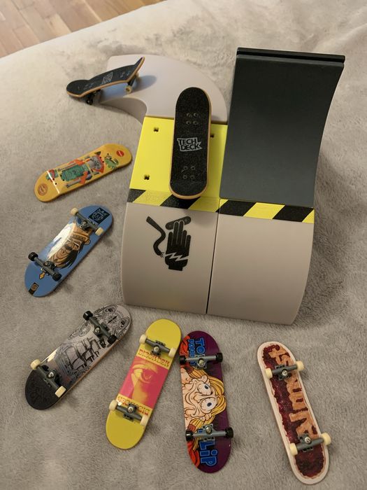 Tech Deck фингърборд и рампа