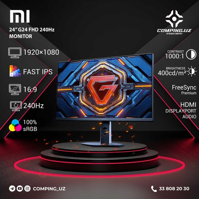 Redmi G24 24" FHD IPS 240Hz