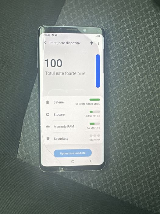 sam s9 ,64 gb liber retea disurat