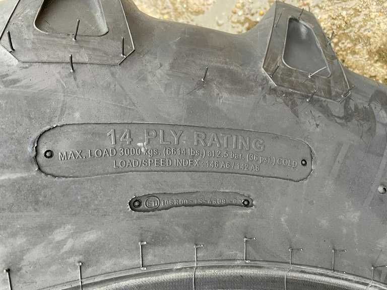 Anvelope noi agricole de tractor 16.9-34 Cauciucuri 14PR Fiat Same