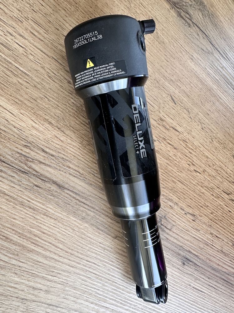 Заден шок RockShox Deluxe Select+, trunnion, DebonAir+ 185x55