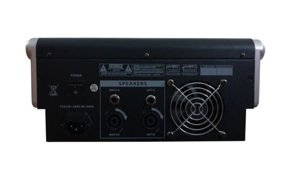 Mixer audio profesional WVNGR KA-40 cu amplificare 4 intrari microfon