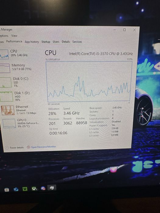 Настолен компютър HP