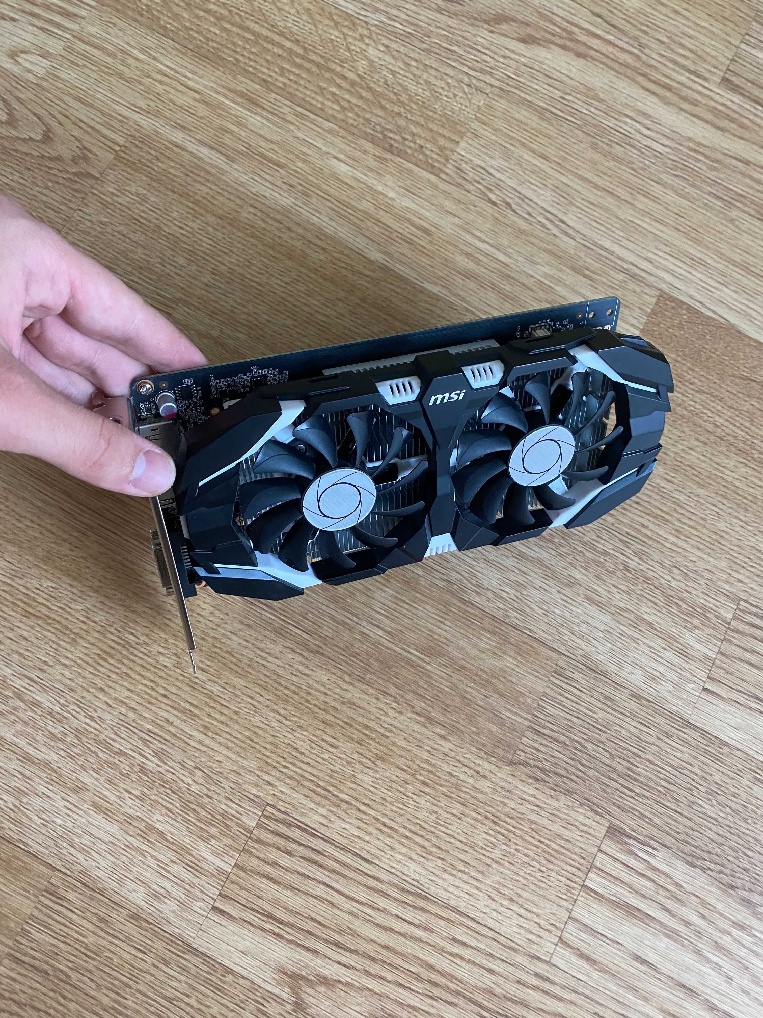 Placa video MSI GeForce GTX 1050 Ti OC, 4GB GDDR5,128-bit