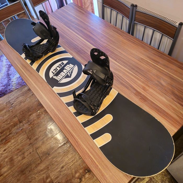 Placa Snowboard Raven 156W cm cu legaturi Salomon L