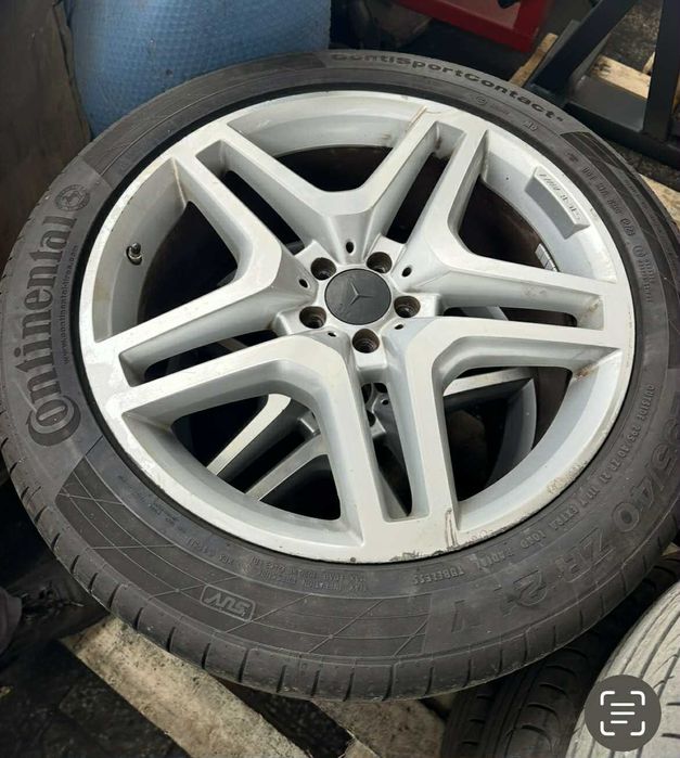3 броя джанти 21 цола с гуми 295/40/21 ot мерцедес GL