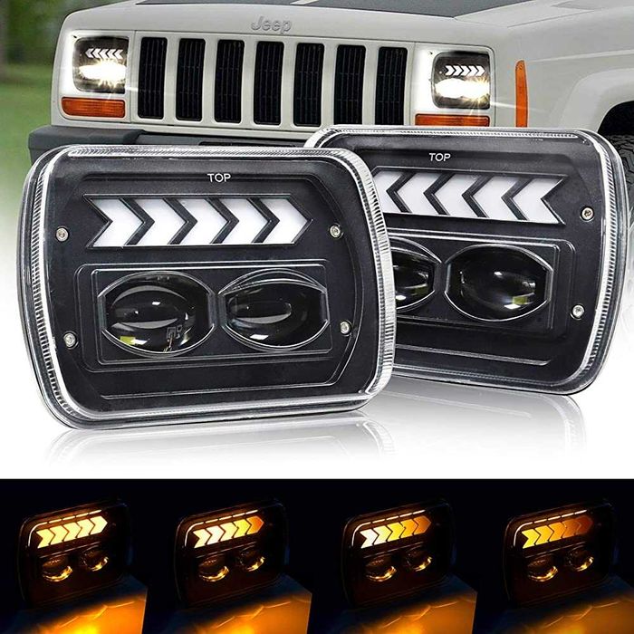 Set Faruri Wrangler YJ / Cherokee XJ 150W Patrol Landcruiser L200