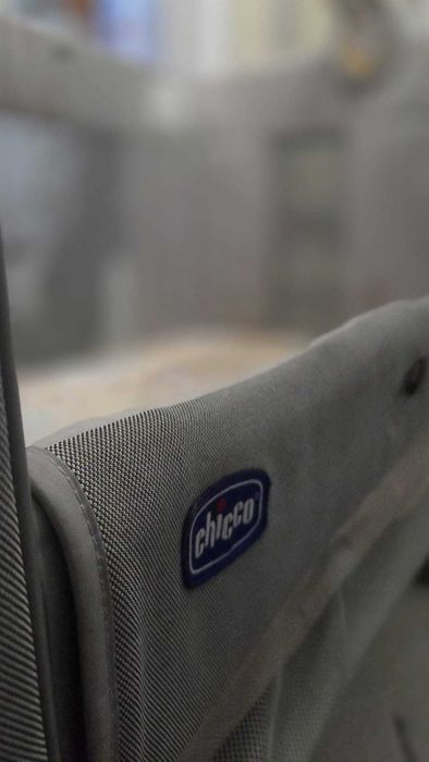 Patuț copii ,bebe, 1-4 ani CHICCO Next2Me Forever - Moon Grey