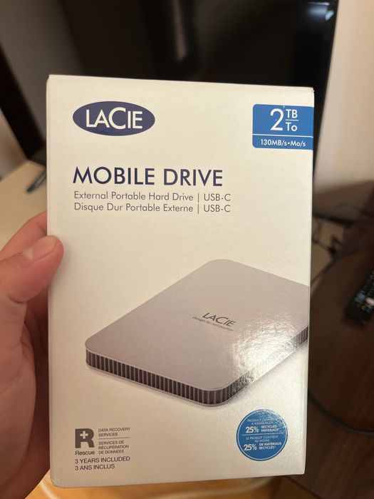 Pachet Hard Disk Extern + Căști Wireless + camera TAPO 1080p