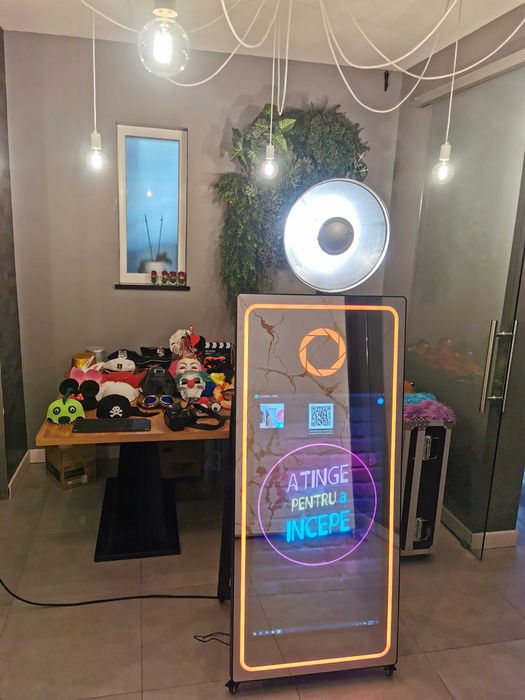 Oglinda Magică / Cabină foto / Selfie Tükör / Magic Mirror