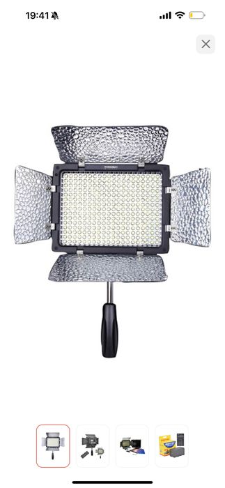 Постоянный свет YongNuo YN-300 II LED черный