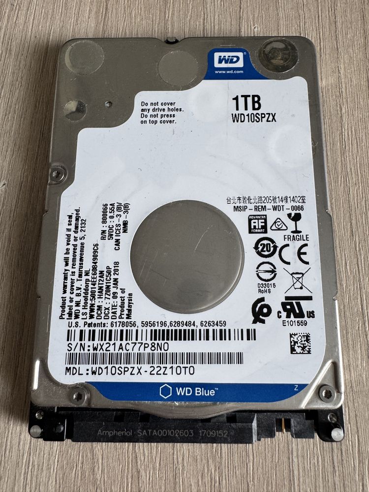 HDD 1TB Western Digital