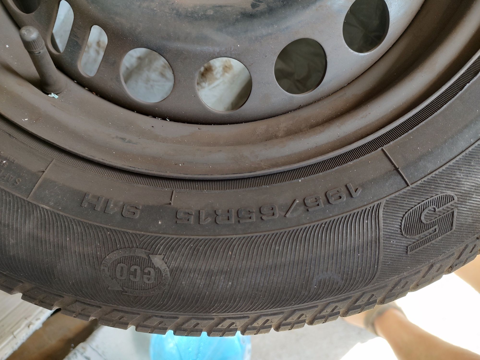 Гуми с джанти 195/65R15 5x110