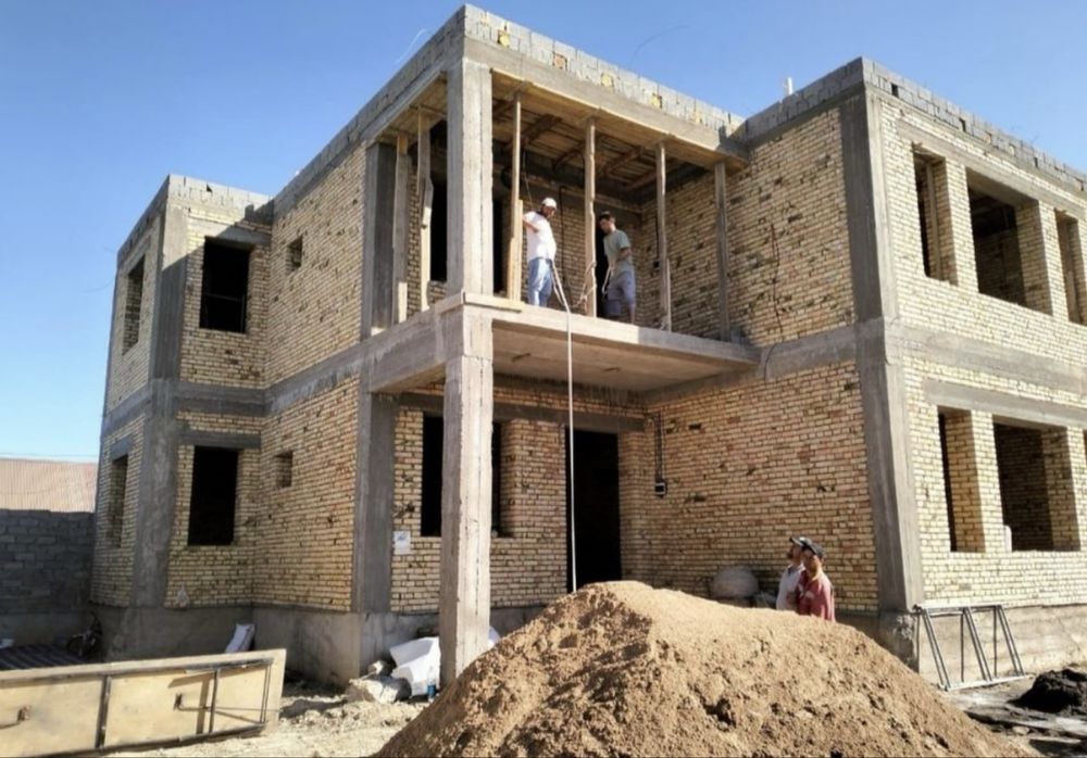 Бригада узбеков(строим дома, навесы, ангары, склады, дома, времянки