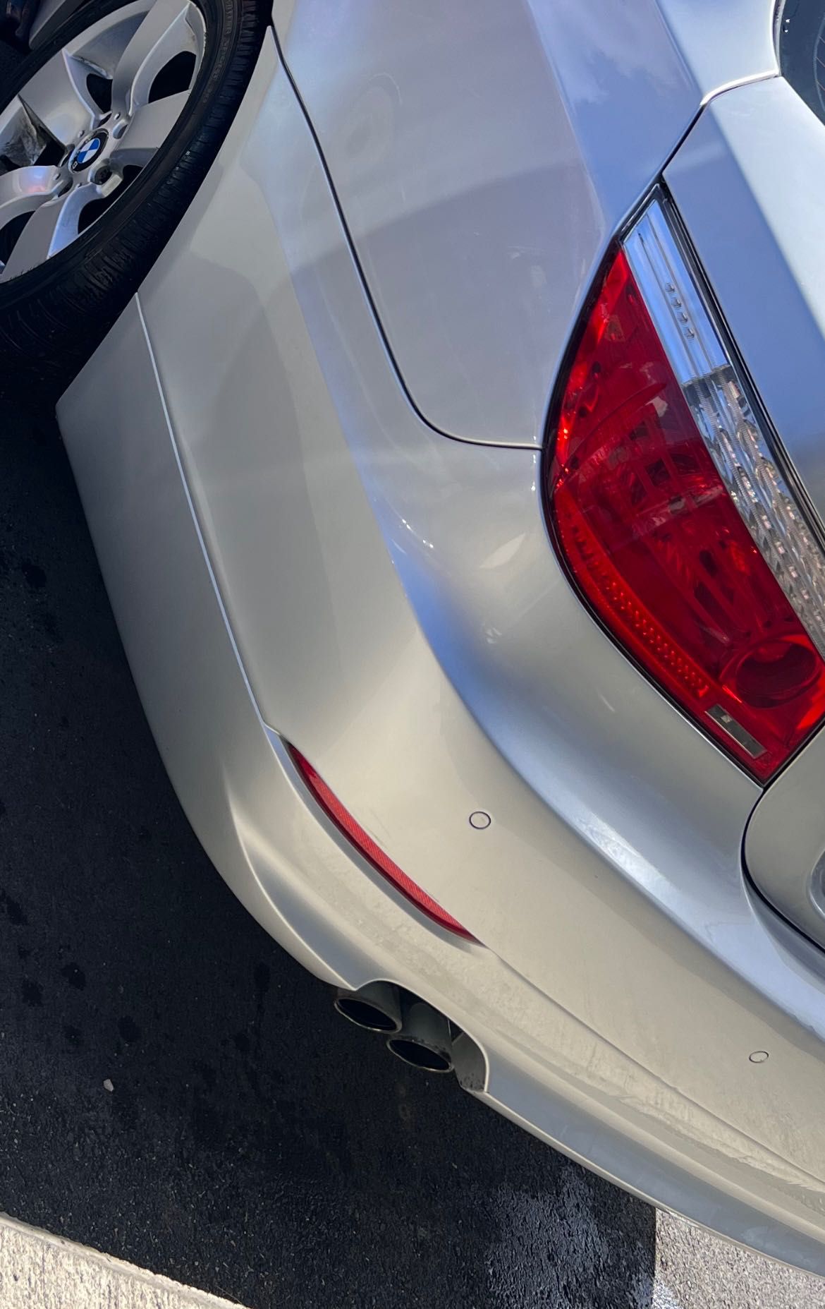 Задна броня BMW e60
