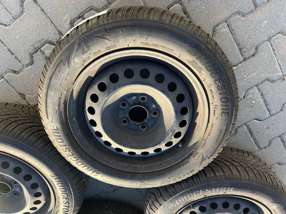 Set Jante Iarna Noi Honda Civic Accord Bridgestone Blizzak 205 60 16