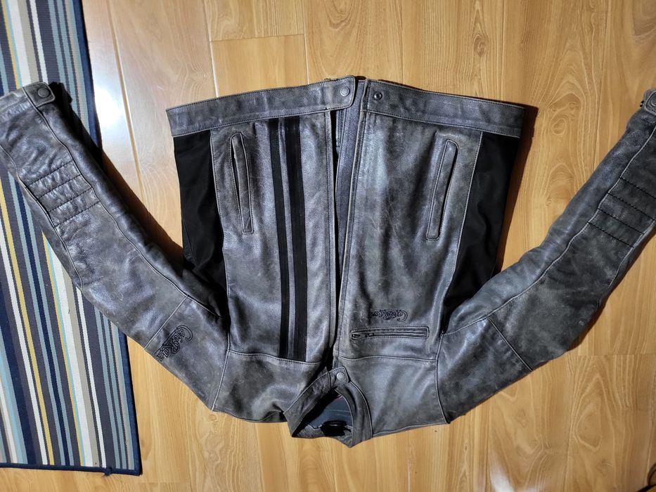 Geaca piele moto Cafe Racer