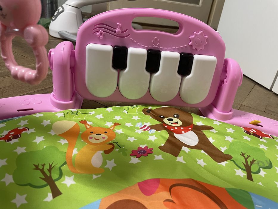 Активна гимнастика Chipolino - Весело кенгуру, розова