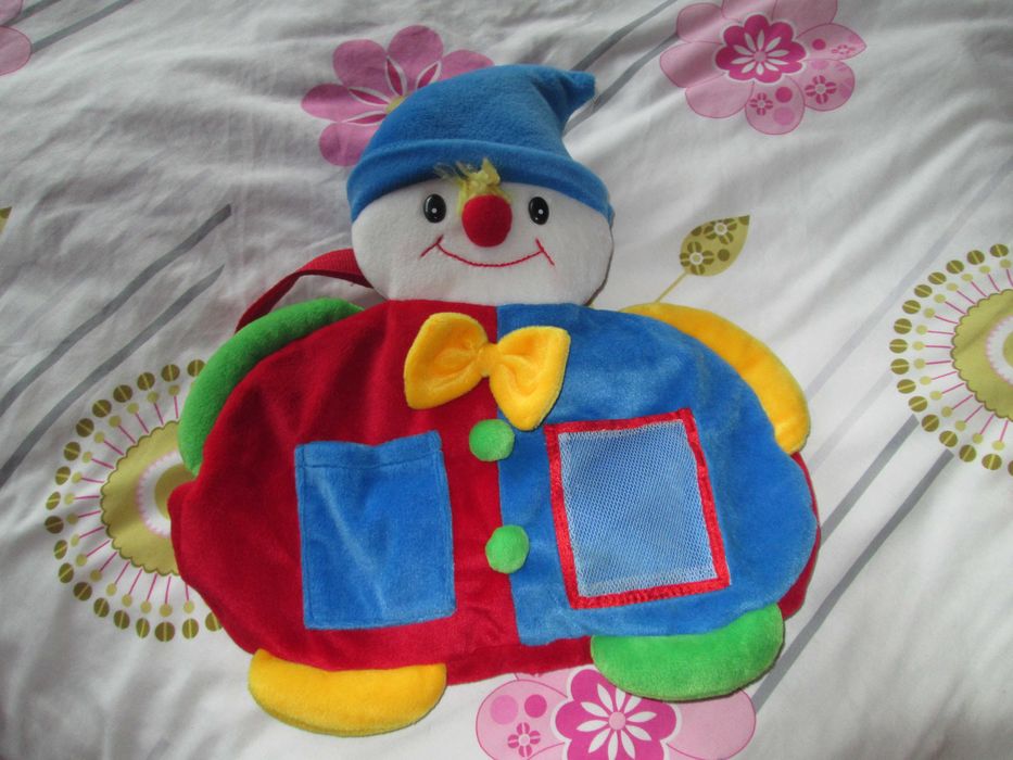 ghiozdanel clown gradinita