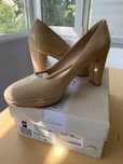 Pantofi toc Clarks lac