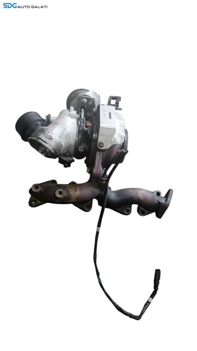Turbo Turbina Turbosuflanta Audi A3 8P 2.0 TDI BMN 2004 - 2013 Cod EVTC0195 757042-0013 [M8822]