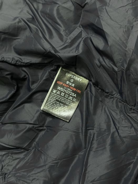 Дамско пухено яке SuperDry – размер L, отлично състояние