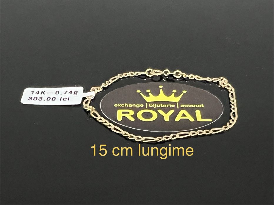 Bijuteria Royal CB : Bratara dama aur 14k 0,74 grame