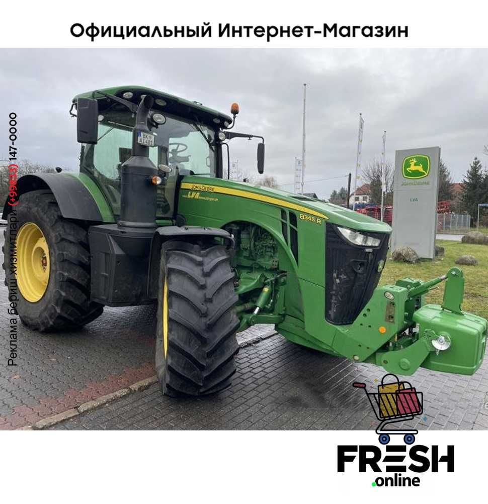 ТРАКТОР John Deere 8345R FH+FZW