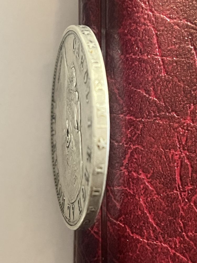 Moneda argint Carol I