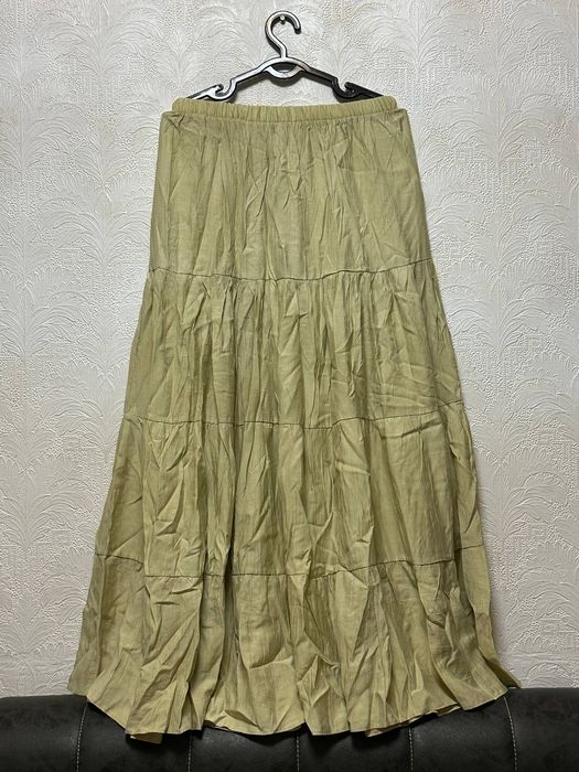 Лёгкая летняя макси-юбка — идеальна для отпуска и пляжа
ТIERED макси-ю