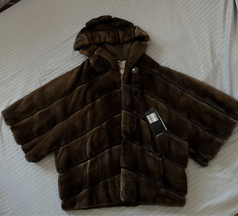 Шуба из скандинавской норки