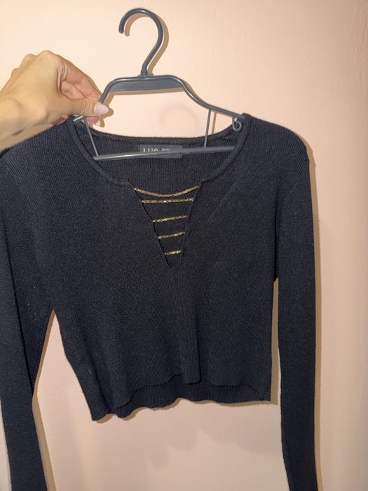 Дамски блузи с къс и дълъг ръкав, различни модели, много стилни - S