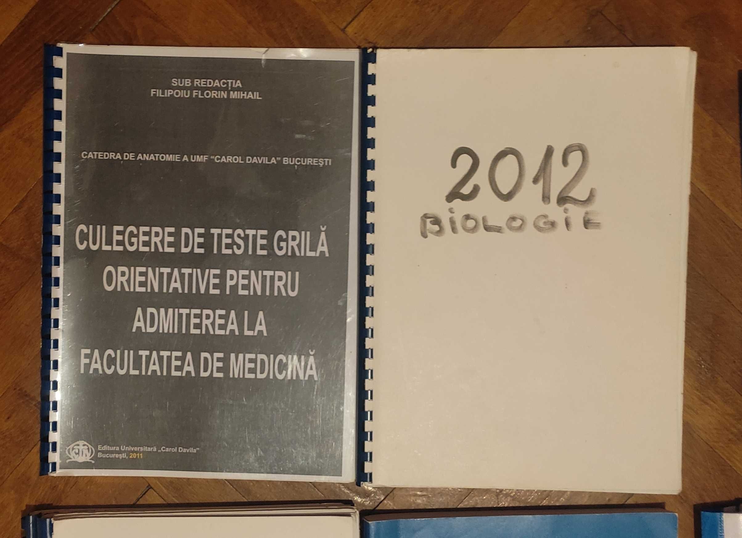 Teste grilă admitere la medicină