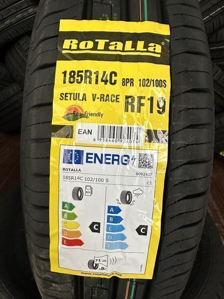 Нови летни бусови гуми ROTALLA SETULA 185R14C 102/100S НОВ DOТ