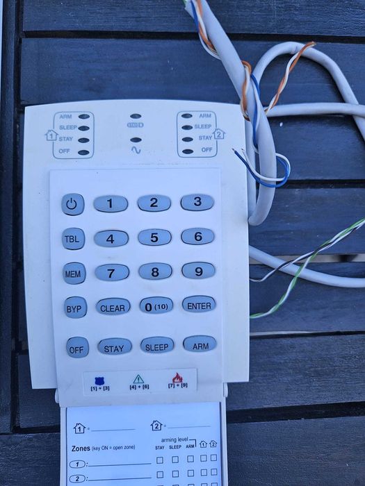 Alarma PARADOX cu fir