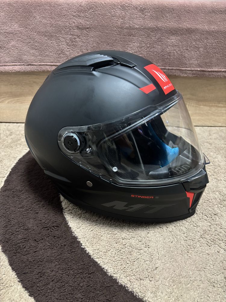 Каска mt stinger 2 a1 matt black