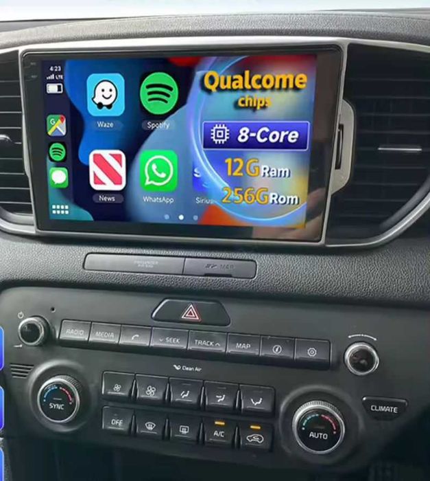 Navigație Android dedicată KIA Sportage 2015-2020